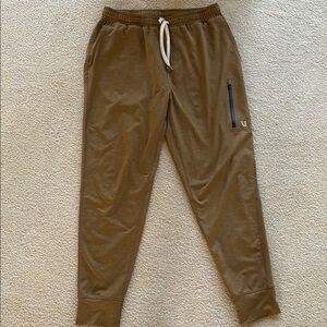VUORi Men's Brown Jogger Pants